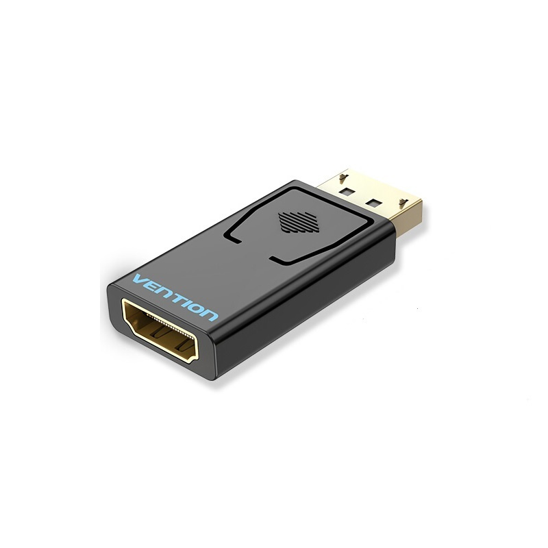 

Переходник (адаптер) DisplayPort(20M)-HDMI(19F), 10 см, черный Vention HBKB0 (HBKB0), HBKB0