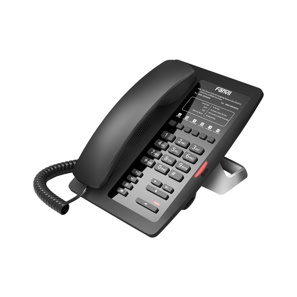 VoIP-телефон Fanvil H3W, 2 линии, 2 SIP-аккаунта, 930352 купить по цене  8250 руб в Тюмени в интернет-магазине e2e4