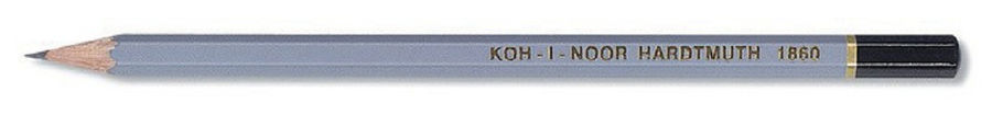 

Карандаш чернографитный 5B, шестигранная форма, серый, KOH-I-NOOR 1860 5B (186005B00104), 1860 5B