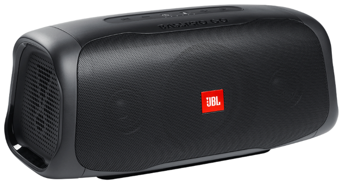 

Акустика портативная JBL BASSPRO GO, 100 Вт, USB, Bluetooth, черный (BASSPRO GO), BASSPRO GO