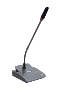 Микрофон делегата ITC TS-W102A, серый