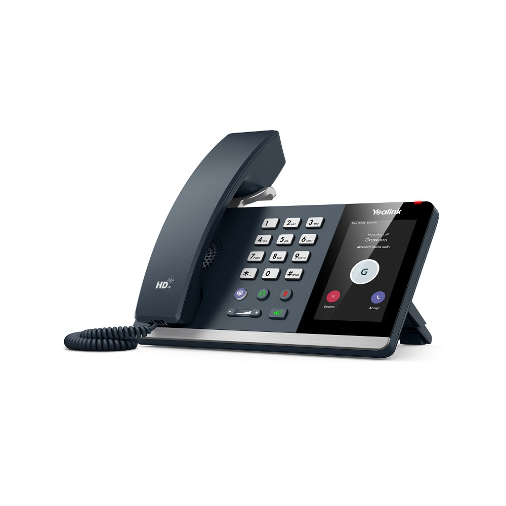 VoIP-телефон Yealink MP54 Skype for Business, 1 SIP-аккаунт, 930795 купить  в Ноябрьске в интернет-магазине e2e4