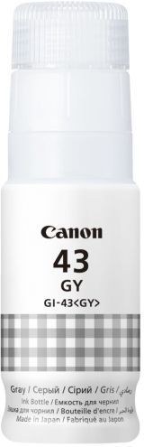 

Чернила Canon GI-43GY, 60 мл, серый, оригинальные для Canon Pixma G540/G640 (4707C001), GI-43GY
