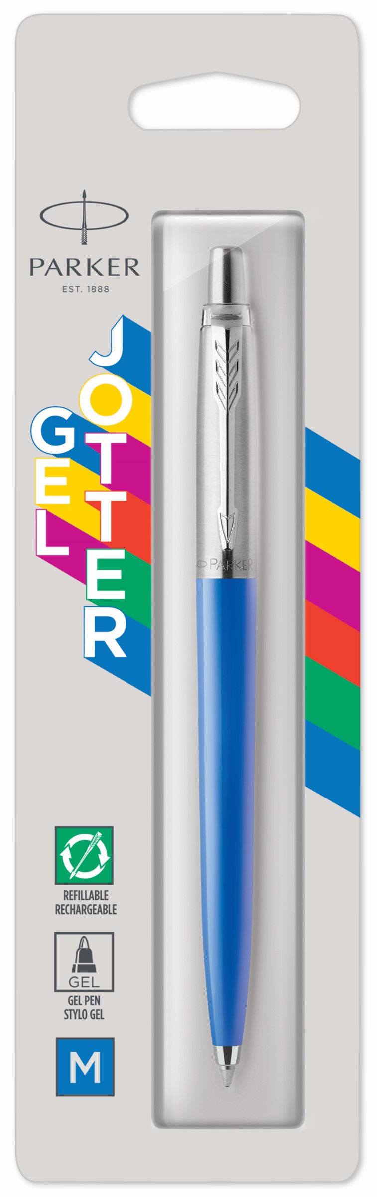 Ручка гелевая Parker Jotter Original 2140496, синий, блистер (2140496)