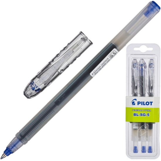 Набор гелевых ручек PILOT BL-SG5-L/L/L (69598)