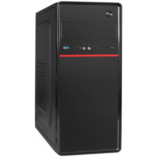 Корпус ExeGate AA-328U-450W-8, ATX, Midi-Tower, USB 3.0, черный, 450Вт (EX284898RUS)