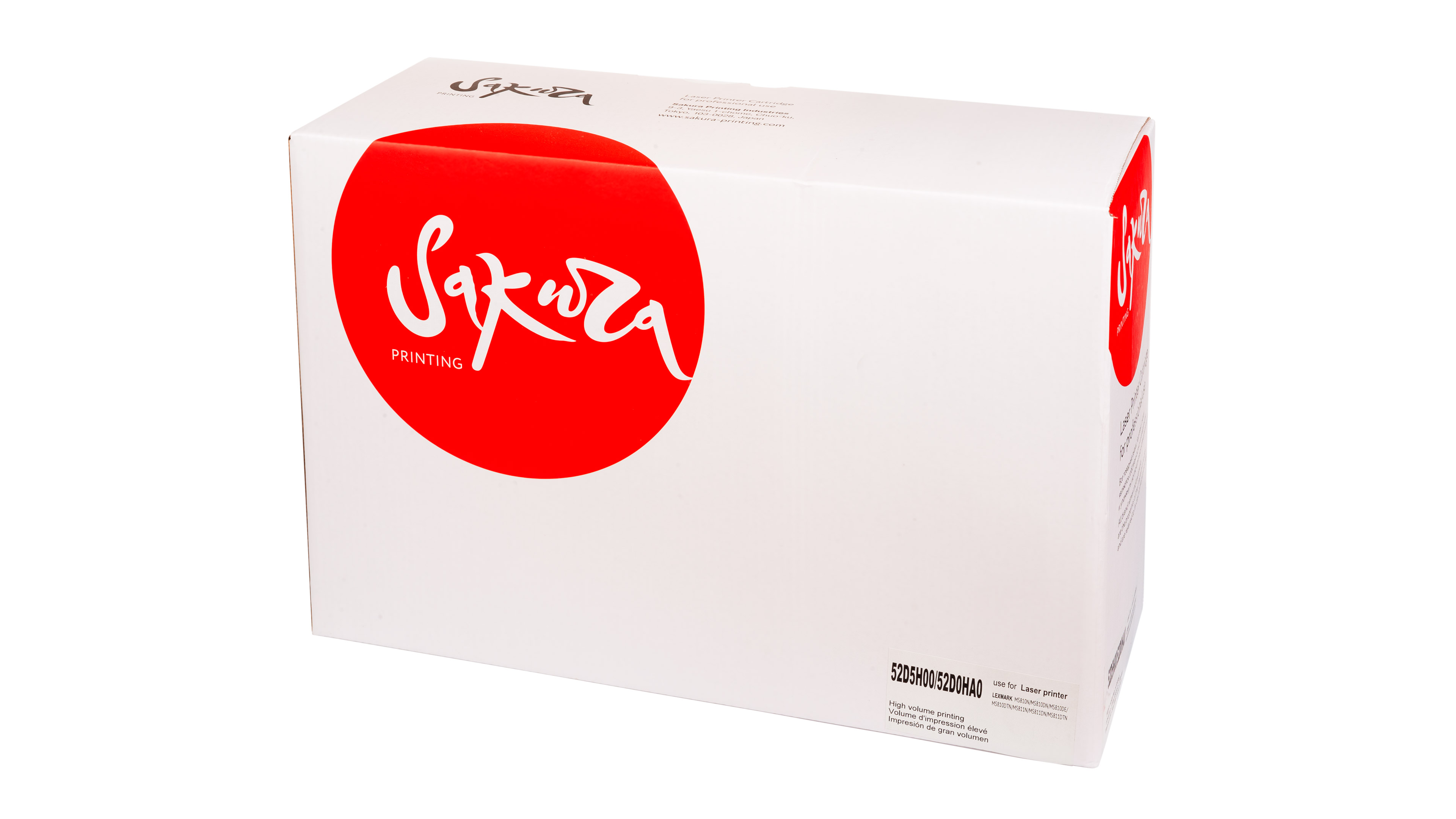 

Картридж лазерный SAKURA SA52D5H00/52D0HA0 (52D5H00/52D0HA0), черный, 25000 страниц, совместимый для Lexmark MS710/711/810/811/812
