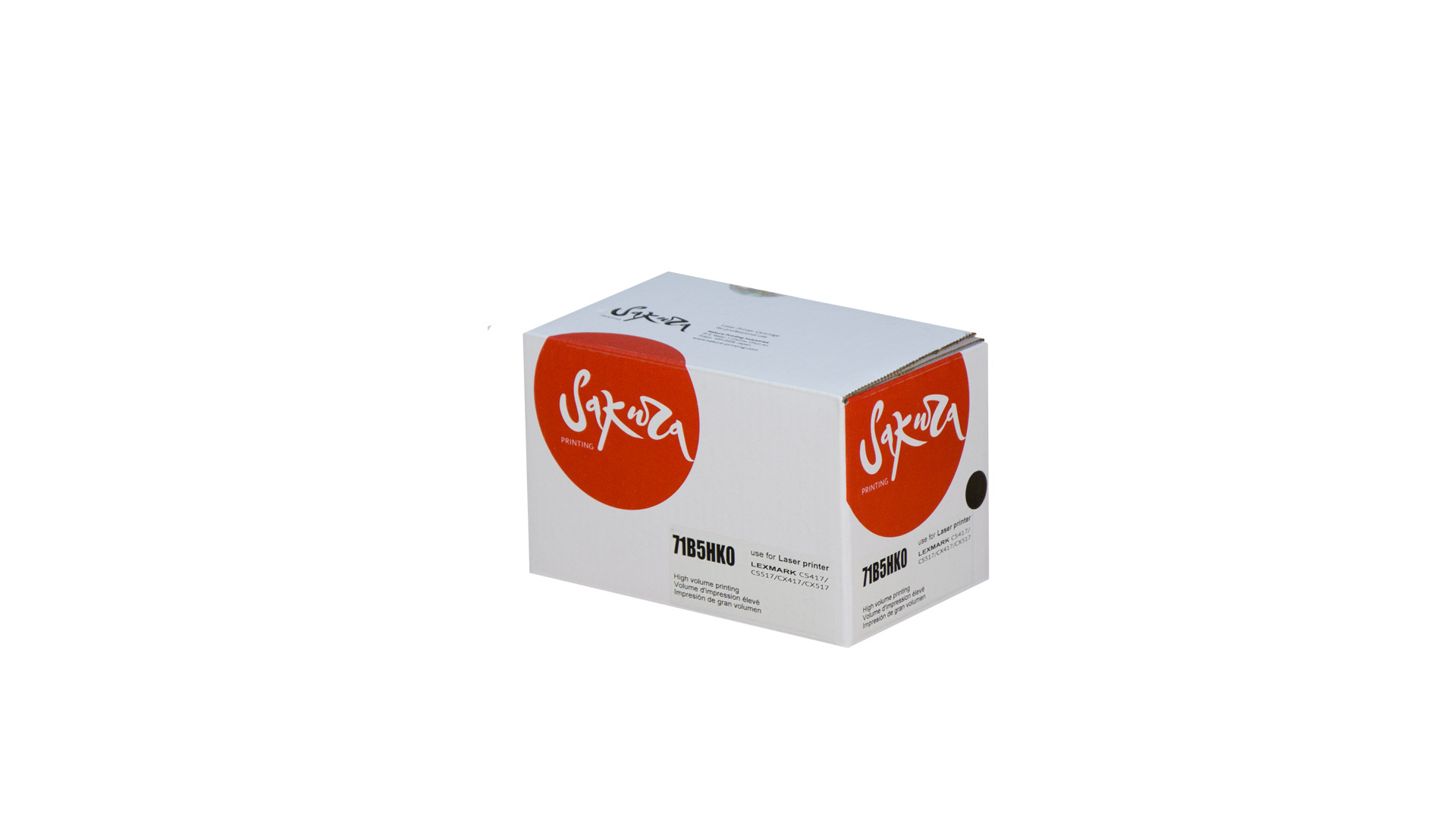 

Картридж лазерный SAKURA SA71B5HK0 (71B5HK0), черный, 6000 страниц, совместимый для Lexmark CS417dn/ CS517de/ CX417de/ CX517de