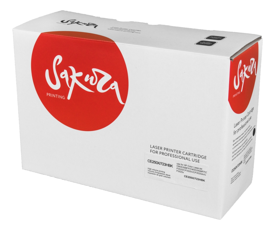 

Картридж лазерный Sakura SACE250X/723HBk (№504X/723HBk/CE250X/2645B002), черный, 10000 страниц, совместимый для Color LaserJet CM3530MFP/CM3530fsMFP/CP3525/CP3525n/CP3525dn/CP3525x