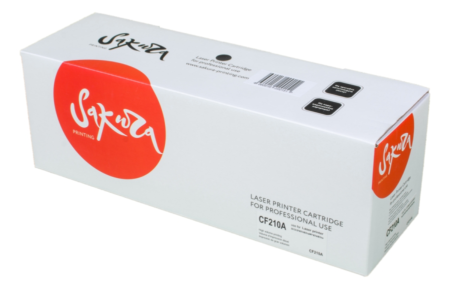 

Картридж лазерный Sakura SACF210A (CF210A), черный, 1600 страниц, совместимый для LaserJet Pro 200 Color M251/M276