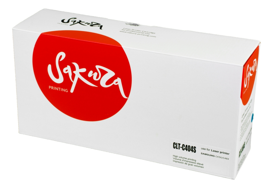 

Картридж лазерный Sakura SACLTC404S (CLT-C404S), голубой, 1500 страниц, совместимый для Samsung SL-C430/ SL-C480