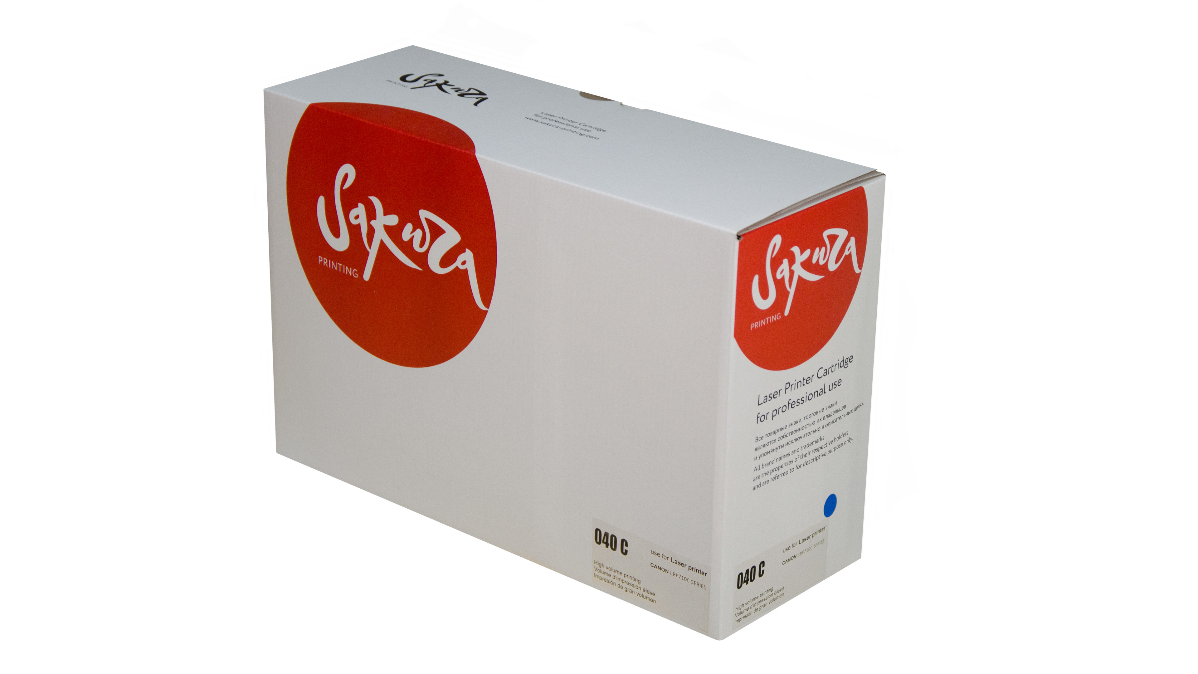 

Картридж лазерный SAKURA SACRG040C (040C/0458C001), голубой, 5400 страниц, совместимый, для Canon i-SENSYS LBP-710/712