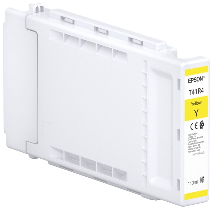 

Картридж струйный Epson T41R4 (C13T41R440), желтый, оригинальный, объем 110 мл для Epson SureColor SC-T3400/SC-T3400N/SC-T3405/SC-T3405N/SC-T5400/SC-T5400M/SC-T5405, T41R4
