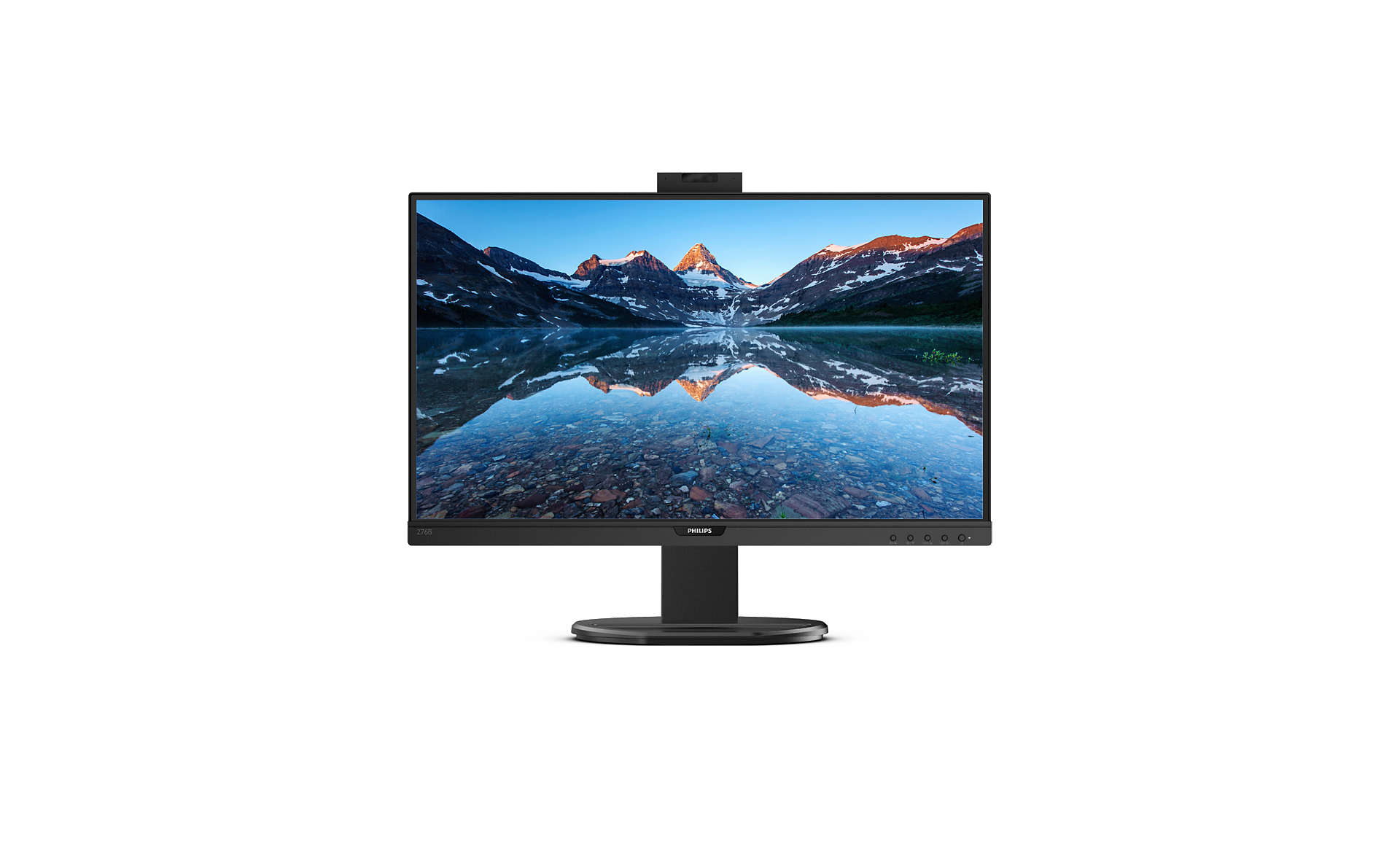 

Монитор 27" Philips 276B9H IPS, 2560x1440 (16:9), 350кд/м2, 4мс, 178°/178°, FreeSync, HDMI, DisplayPort, USB Type-C, USB-Hub, веб-камера, черный (276B9H/00), 276B9H