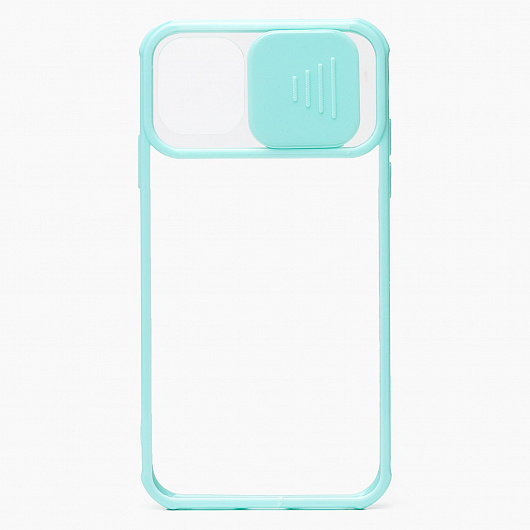 

Чехол-накладка no name SC234 для смартфона Apple iPhone 11, силикон, бирюзовый (129972)