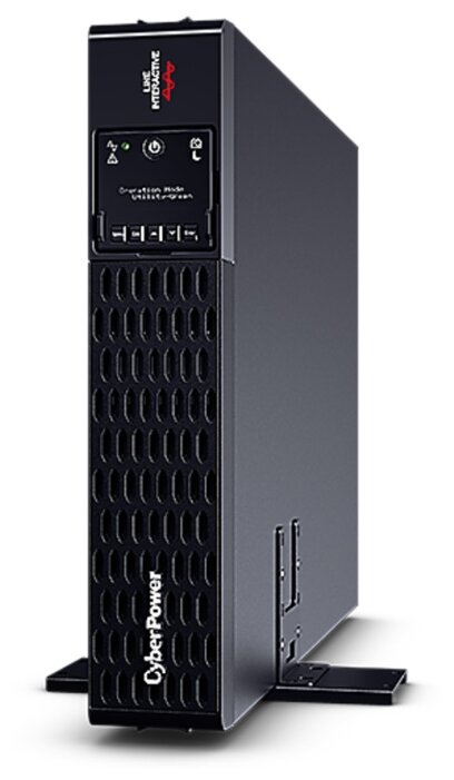

ИБП CyberPower, 3000 В·А, 3 кВт, IEC, розеток - 8, USB, черный (PR3000ERTXL2UA)