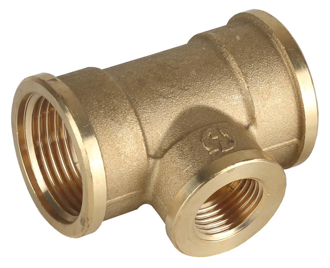 Тройник переходной General Fittings 1x12x1 ВР латунь 51061-1-12-1 220₽