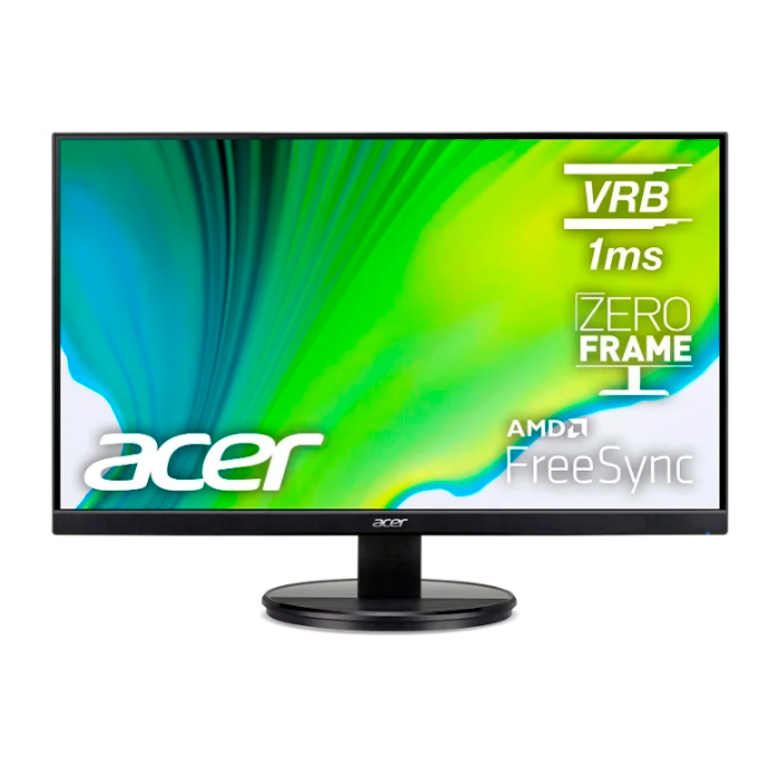 

Монитор 27" Acer KB272HLHbi VA, 1920x1080 (16:9), 250кд/м2, 5 мс, 178°/178°, HDMI, DisplayPort, черный (UM.HK2EE.H01), KB272HLHbi