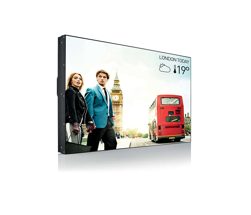 

Дисплей для видеостен 49" Philips 49BDL3005X, 1080p Full HD, 450кд/м2, 8 мс, Rj-45, HDMI, DVI, VGA, DisplayPort, USB, черный (49BDL3005X), 49BDL3005X