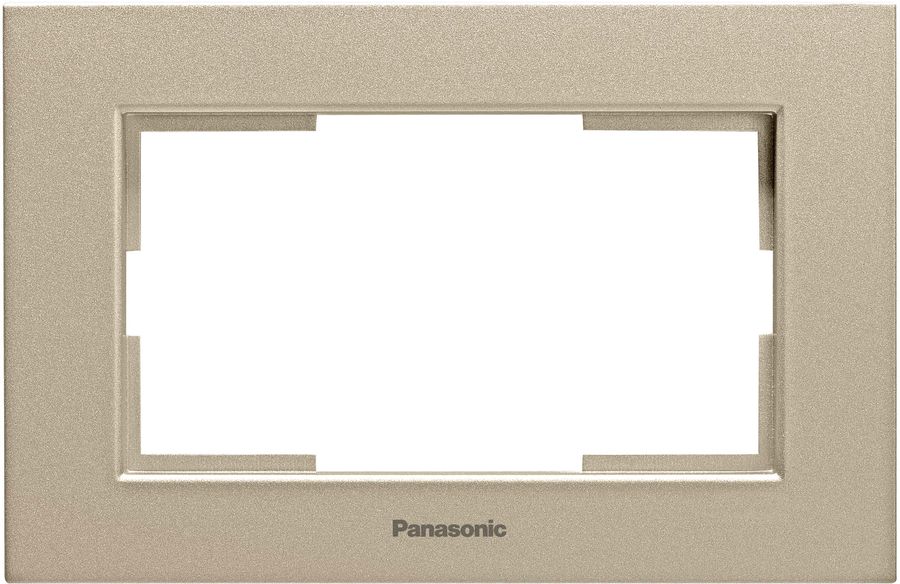 

Рамка Panasonic Karre Plus, горизонтальная, 1-пост, бронза (WKTF08092BR-RU)