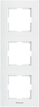 

Рамка Panasonic Karre Plus, вертикальная, 3-поста, белый (WKTF08132WH-RU)