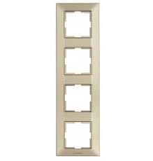 

Рамка Panasonic Karre Plus, вертикальная, 4-поста, бронза (WKTF08142BR-RU)