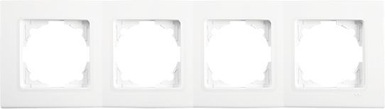 

Рамка Panasonic Linnera S, горизонтальная, 4-поста, белый (91480004-RU)