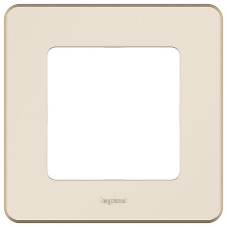 

Рамка Legrand Inspiria, горизонтальная и вертикальная, 1-пост, слоновая кость (673931)