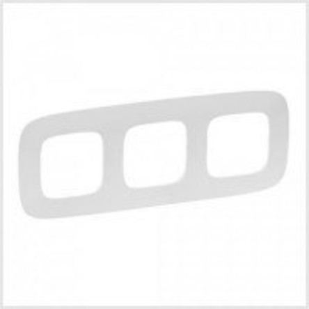 

Рамка Legrand Valena Allure, 3-поста, белая (754303)