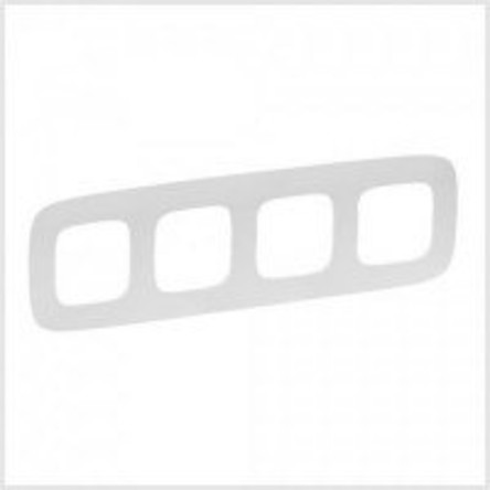 

Рамка Legrand Valena Allure, горизонтальная и вертикальная, 4-поста, жемчуг (754414)