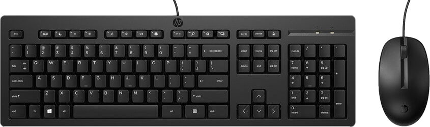 Клавиатура + мышь HP 225, USB, черный (286J4AA)