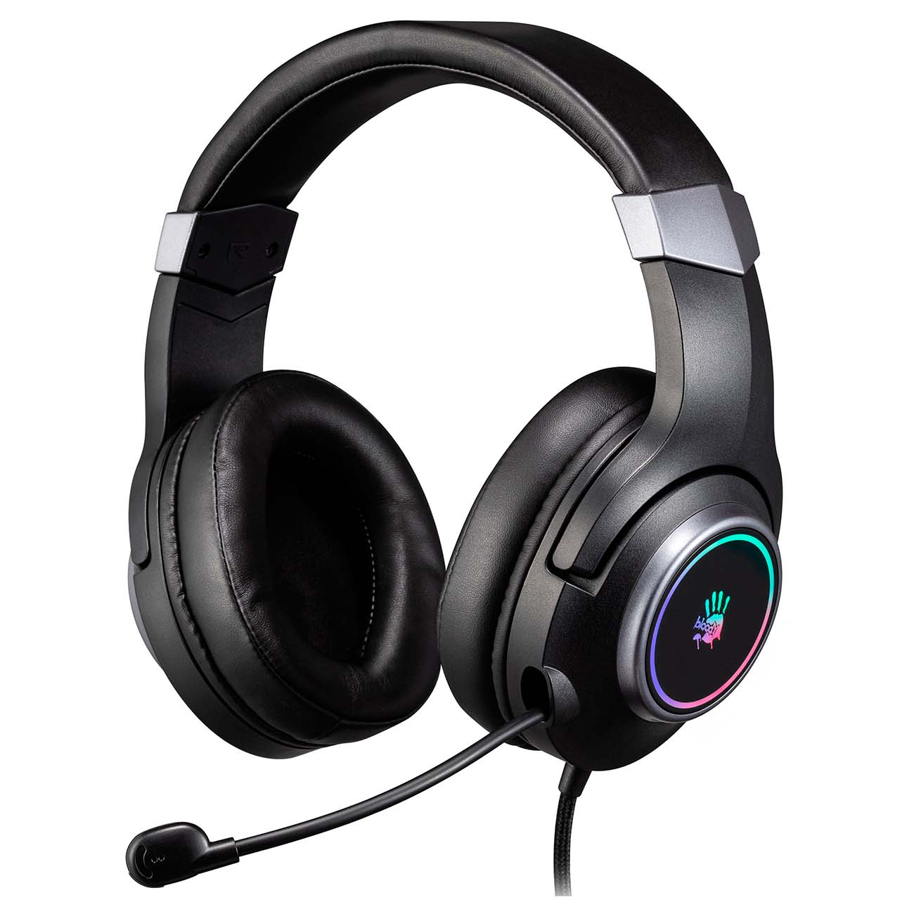 Проводная гарнитура A4Tech Bloody G350, черный (G350 USB/BLACK)