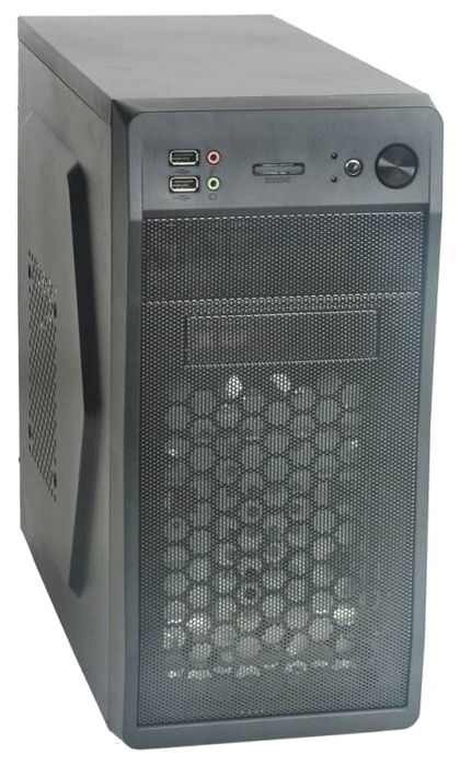 Корпус Formula FM-602 450W, mATX MiniTower, черный (Плохая упаковка)