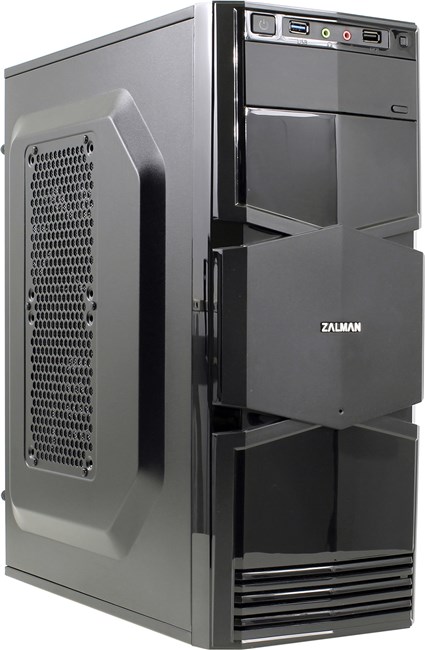 ZALMAN Корпус Zalman T3 черный w/o PSU mATX USB2.0 USB3.0 audio door (плохая упаковка)(ZM-T3) [863534] {ZM-T3}