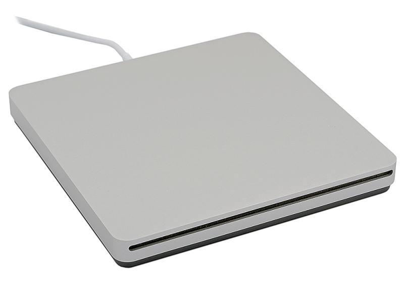 

Внешний привод DVD-RW Apple, USB 2.0, серебристый, Retail (MD564ZM/A), MD564ZM/A