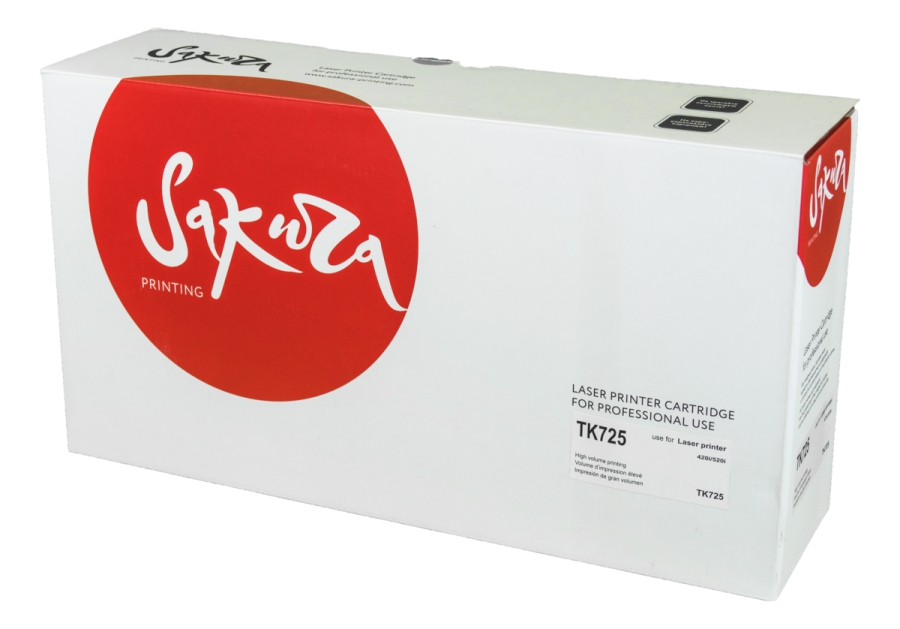 

Картридж лазерный SAKURA SATK725 (TK-725/1T02KR0NL0), черный, 34000 страниц, совместимый, для Kyocera TASKalfa 420i/520i
