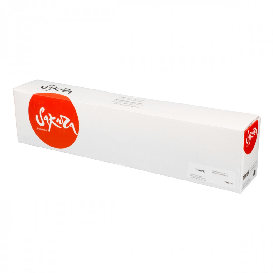 

Картридж лазерный SAKURA SATK8115K (TK-8115K/1T02P30NL0), черный, 12000 страниц, совместимый, для Kyocera Ecosys M8124cidn/M8130cidn