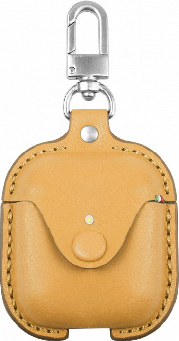 Чехол Cozistyle Leather для Apple AirPods, gold (CLCPO003)