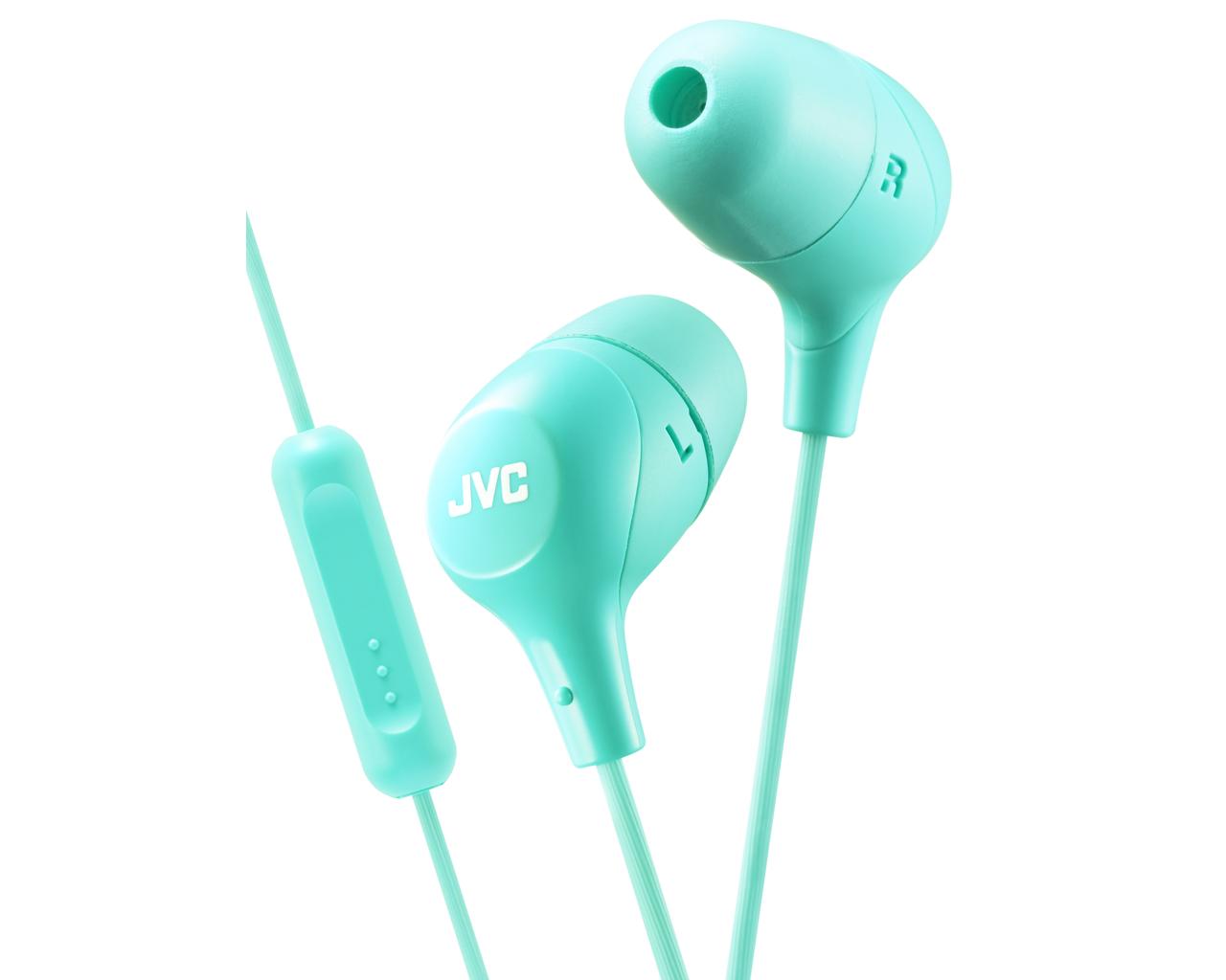 

Проводная гарнитура JVC HA-FX38M-G-E, зеленый, HA-FX38M-G-E