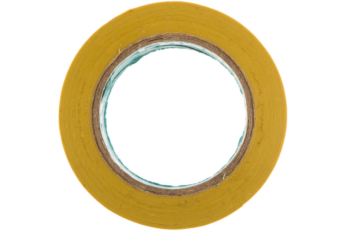 Изолента ПВХ, 1.5 см/10 м, желтая, СИБИН (1235-5)