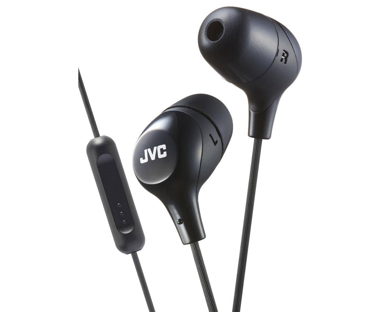 

Проводная гарнитура JVC HA-FX38M-B-E, черный, HA-FX38M-B-E