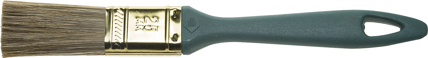 Кисть Зубр КП-14, плоская, 2.5 см