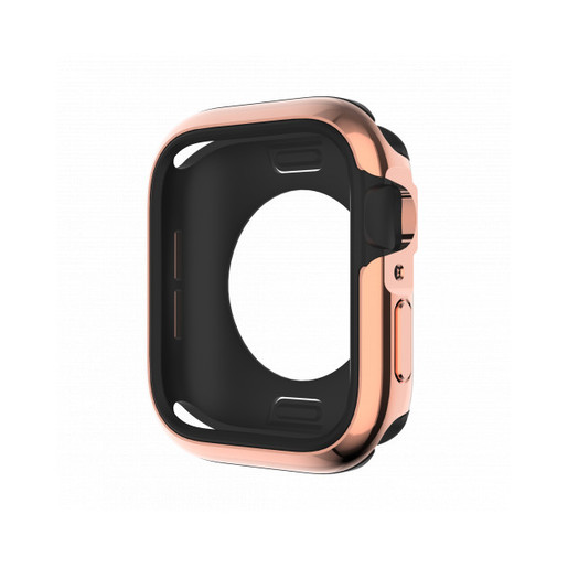 

Чехол для часов SwitchEasy Apple Watch 4/5/6/SE 44mm, розовое золото (GS-107-52-114-110), Apple Watch 4/5/6/SE 44mm