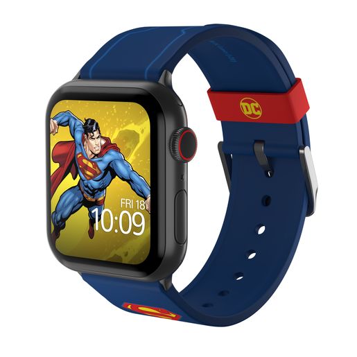 

Ремешок MobyFox для Apple Watch, 38-44 мм, DC Superman Tactical, синий (ST-WNR22DCC2004)