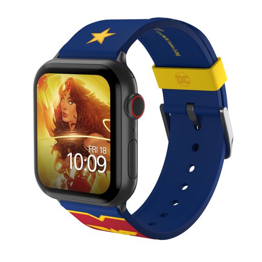 

Ремешок MobyFox для Apple Watch, 38-44 мм, DC WonderWoman Logo, синий (ST-WNR22DCC2010)