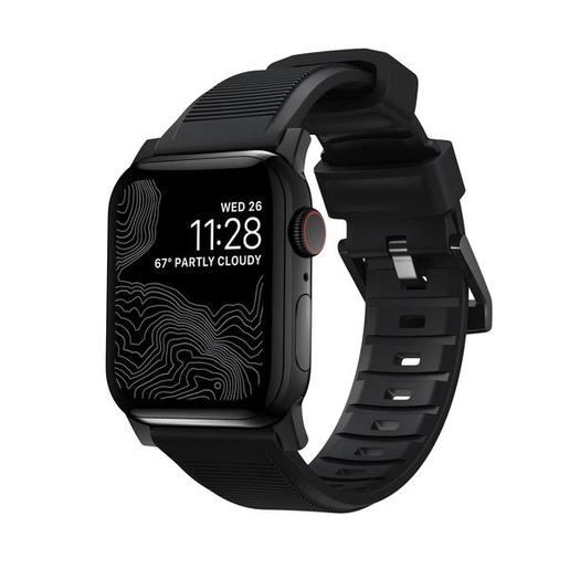 

Ремешок Nomad Rugged Strap V.2 для Apple Watch 38/40 mm, фторэластомер, черный (NM1A31BN00)
