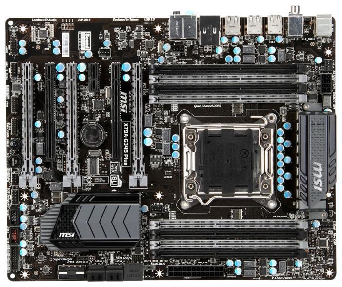 Материнская плата MSI X79A-GD45 Plus, Socket2011, Intel X79, ATX