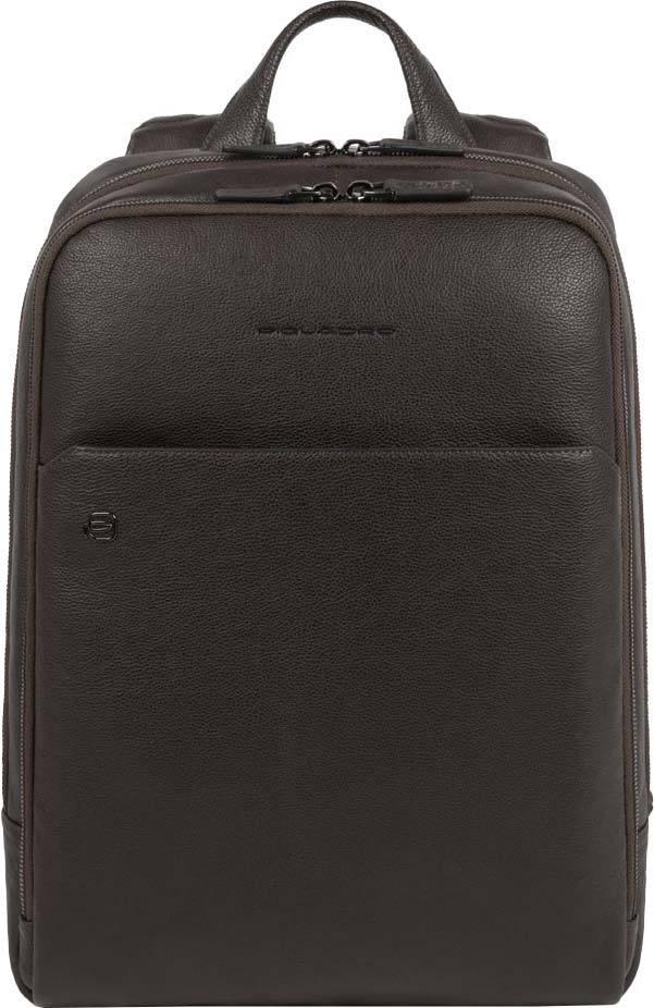 

14.1" Рюкзак Piquadro Black Square, темно-коричневый (CA4770B3/TM), Black Square