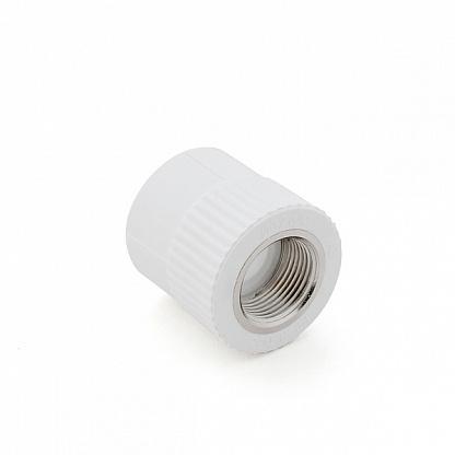 

Муфта комбинированная РосТурПласт, ∅20мм x 1/2", ВР, полипропилен (10652)