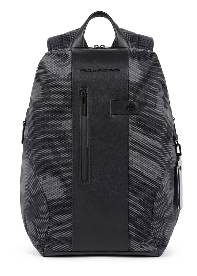 

14.1" Рюкзак Piquadro Brief2, черный камуфляж (CA5478BR2/CAMOREFN), Brief2